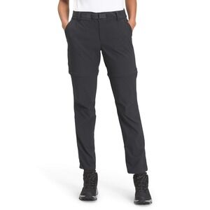 The North Face Women's Paramount Convertible Mid Rise Pants, TNF Black, Size 8